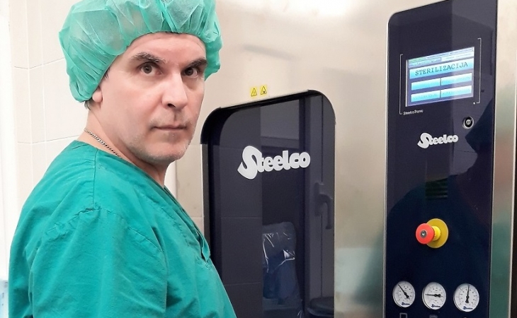 Novi parni sterilizator od 3 STJ 