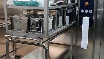 Instalacija parnog sterilizatora, 8 STJ,  u bolnici u Sl. Brodu