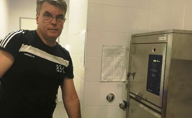 U zabočkoj bolnici instaliran je novi uređaj za pranje noćnih posuda