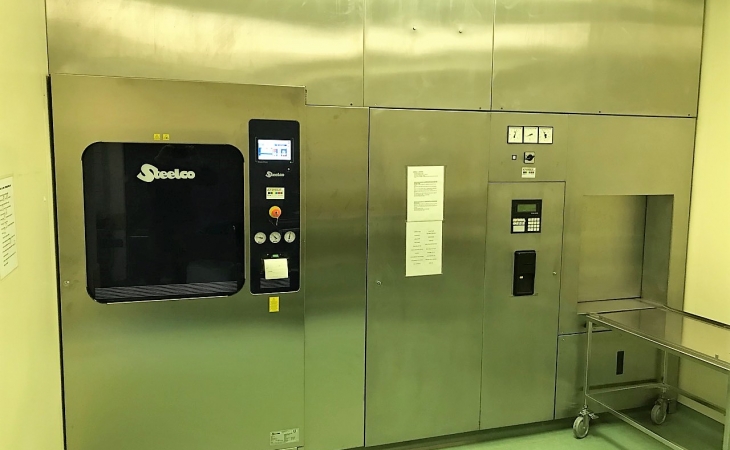 Instalacija novog parnog sterilizatora od 8 STJ u OB Dubrovnik